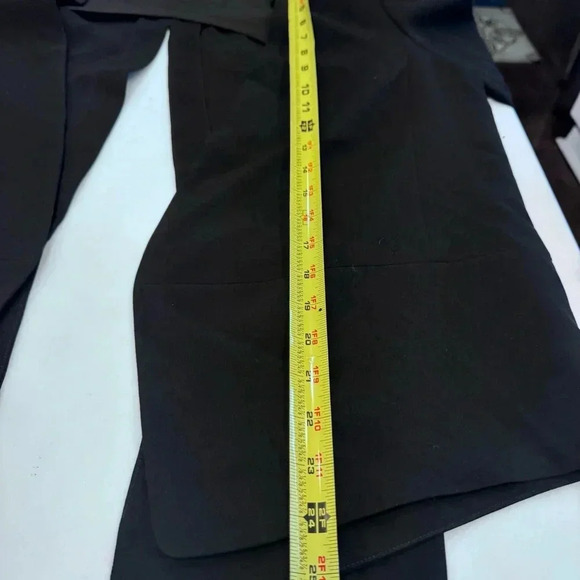 Club Monaco Women Open Split Back Blazer Black Size 12 - Picture 6 of 9